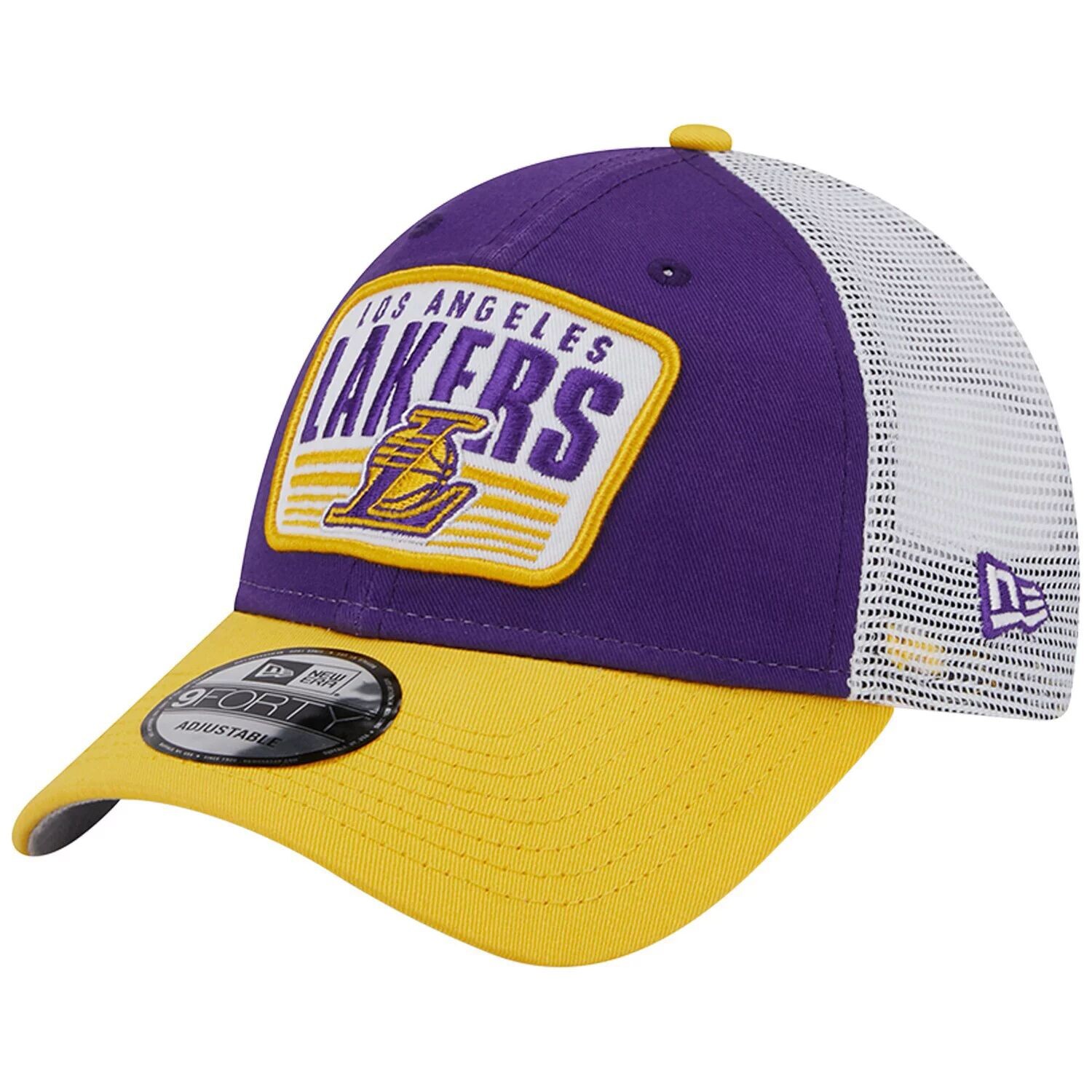 Мужская фиолетовая мужская кепка New Era Los Angeles Lakers с двухцветной нашивкой 9FORTY Trucker Snapback
Мужская фиолетовая мужская кепка New Era Los Angeles Lakers с двухцветной нашивкой 9FORTY Trucker Snapback