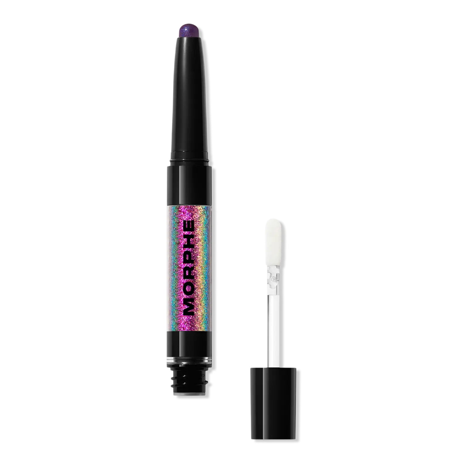 Кремово-жидкие тени-карандаш с двойным финишем Mixed Signals Morphe, Committed/Conflicted (electric purple, emerald & gold triochrome/matte plum)
Кремово-жидкие тени-карандаш с двойным финишем Mixed Signals Morphe, Committed/Conflicted (electric purple, emerald & gold triochrome/matte plum)