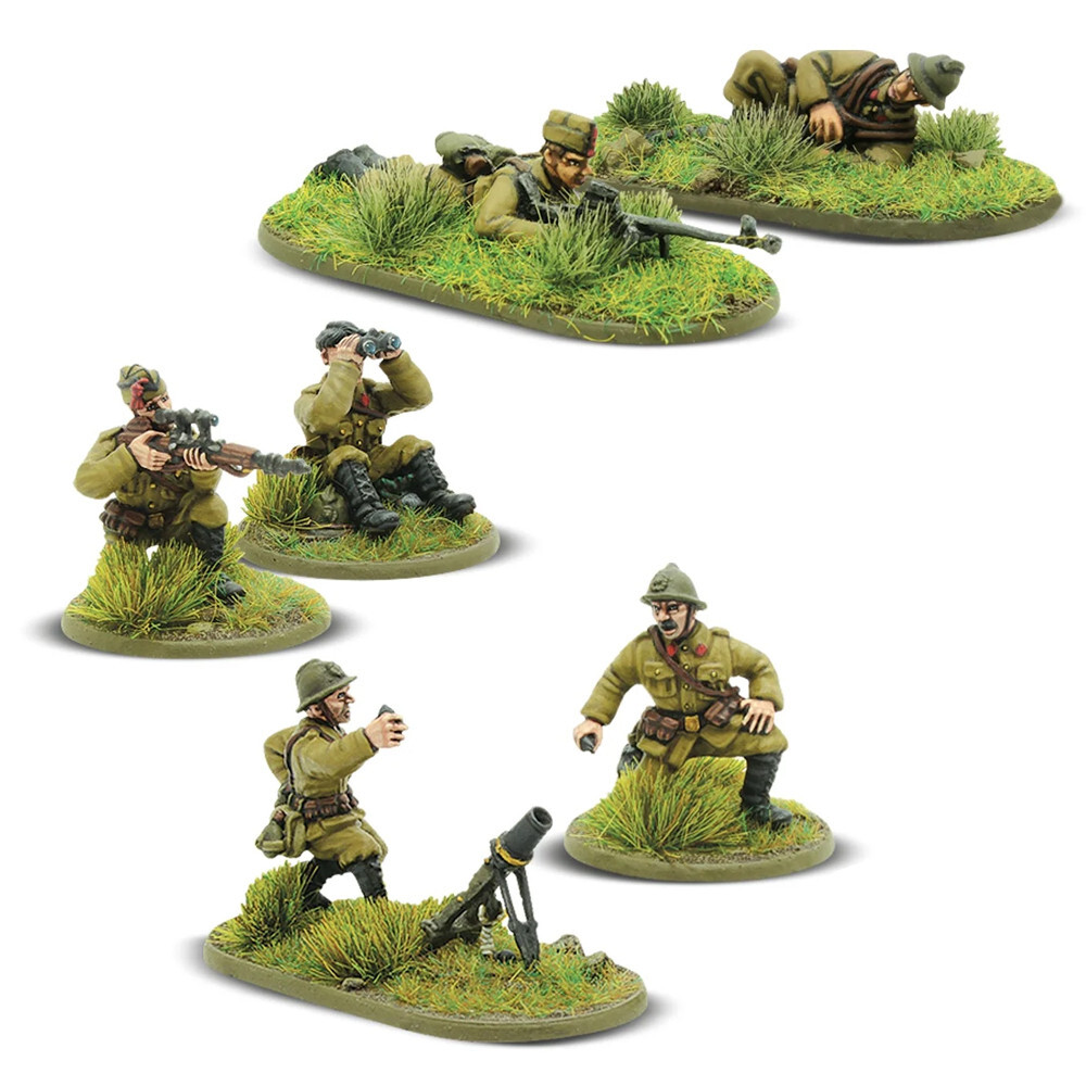Миниатюра Warlord Games Bolt Action: Belgian Army Weapons Teams
Миниатюра Warlord Games Bolt Action: Belgian Army Weapons Teams