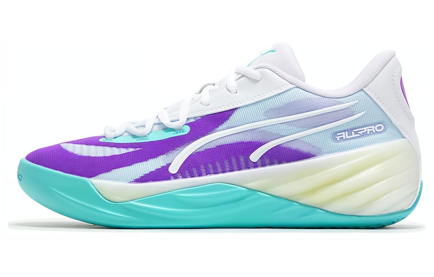 Баскетбольные кроссовки Puma All-Pro Nitro унисекс, The lake is green and purple 
Баскетбольные кроссовки Puma All-Pro Nitro унисекс, The lake is green and purple