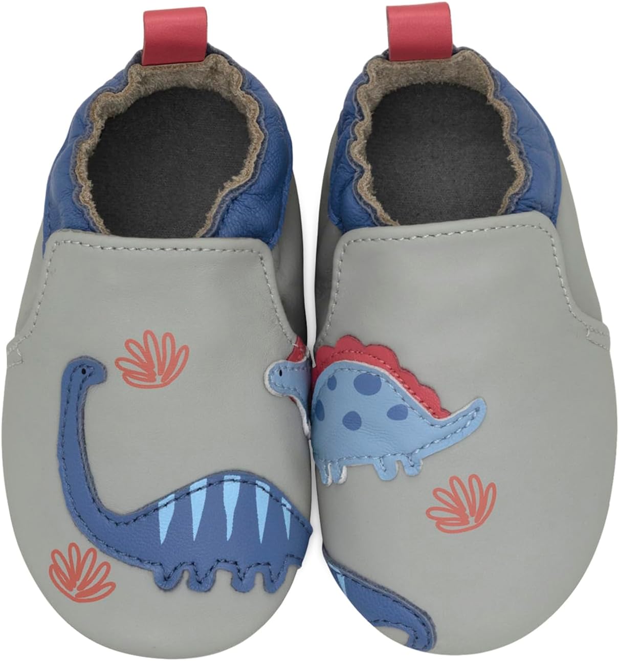 Пинетки Robeez для мальчиков и мягкие обувь с противоскользящей подошвой для кроватки, тапочки-мокасины для младенцев и малышей, 0-24 месяца, серый
Пинетки Robeez для мальчиков и мягкие обувь с противоскользящей подошвой для кроватки, тапочки-мокасины для младенцев и малышей, 0-24 месяца, серый