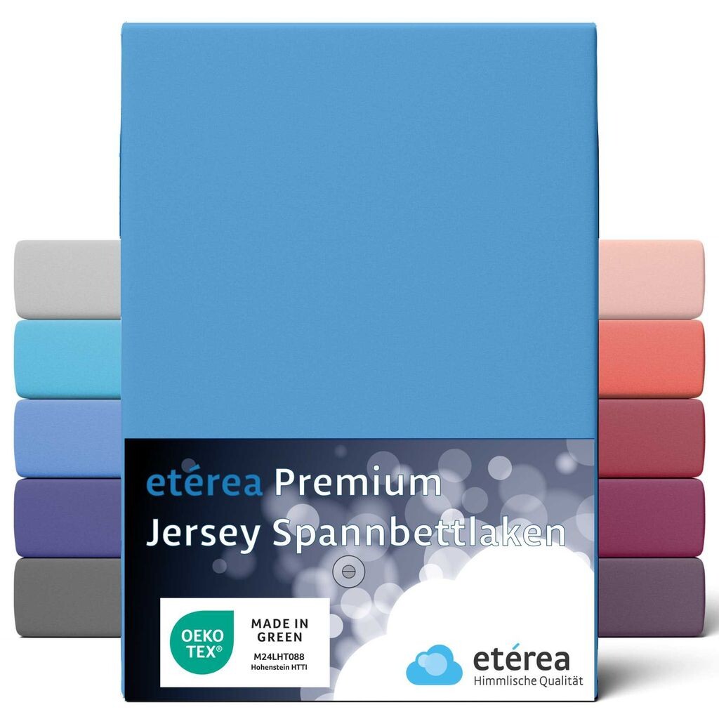 ETÉREA Трикотажная простыня 90x200см - 100x200 - 100% Хлопок - Премиум 160 GSM Тонкая чесаная - Простыня Простыня 90x200см - 100x200 - Простыня Хлопковая простыня - - Голубой Etérea Himmlische Qualität, Синий, ETÉREA Трикотажная простыня 90x200см - 100x20
ETÉREA Трикотажная простыня 90x200см - 100x200 - 100% Хлопок - Премиум 160 GSM Тонкая чесаная - Простыня Простыня 90x200см - 100x200 - Простыня Хлопковая простыня - - Голубой Etérea Himmlische Qualität, Синий, ETÉREA Трикотажная простыня 90x200см - 100x20