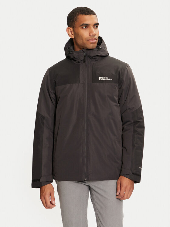 Уличная куртка стандартного кроя Jack Wolfskin, черный
Уличная куртка стандартного кроя Jack Wolfskin, черный