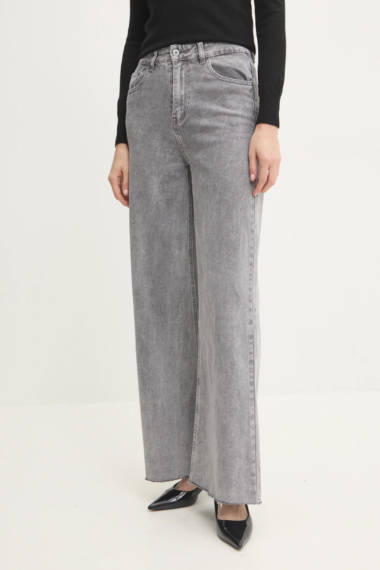 Джинсы Answear Lab, серый 
Джинсы Answear Lab, серый