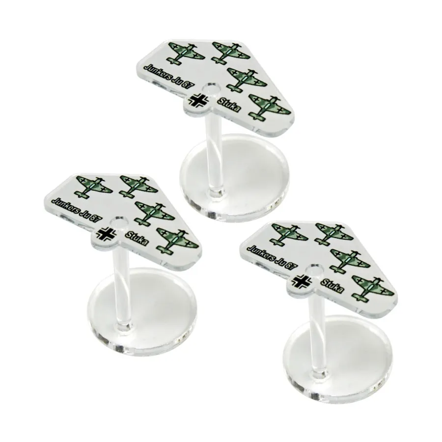 Немецкие истребители Юнкерс Ju 87, Premium Printed Micro Air Stands - Axis & Allies War at Sea
Немецкие истребители Юнкерс Ju 87, Premium Printed Micro Air Stands - Axis & Allies War at Sea