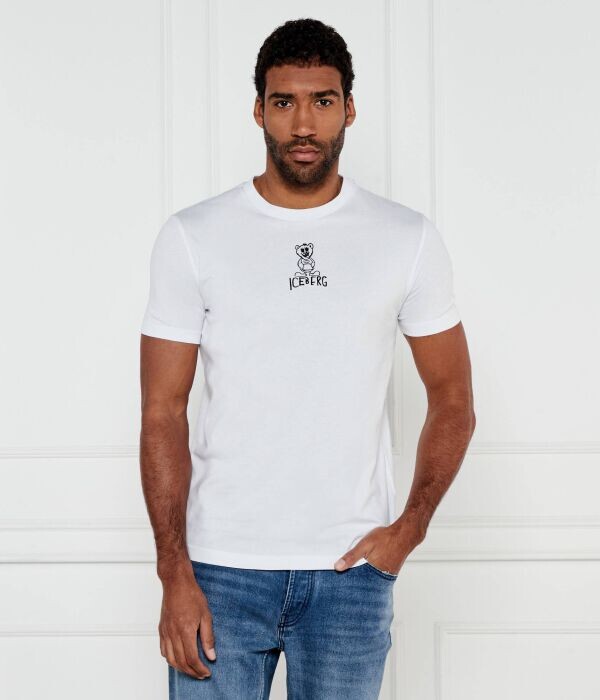 Футболка хлопковая Iceberg с принтом, белый
Футболка хлопковая Iceberg с принтом, белый