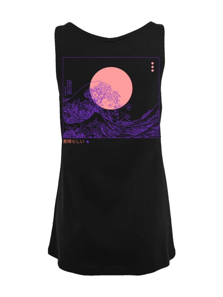 Женская майка Kanagawa Wave Japan черного цвета F4NT4STIC
Женская майка Kanagawa Wave Japan черного цвета F4NT4STIC