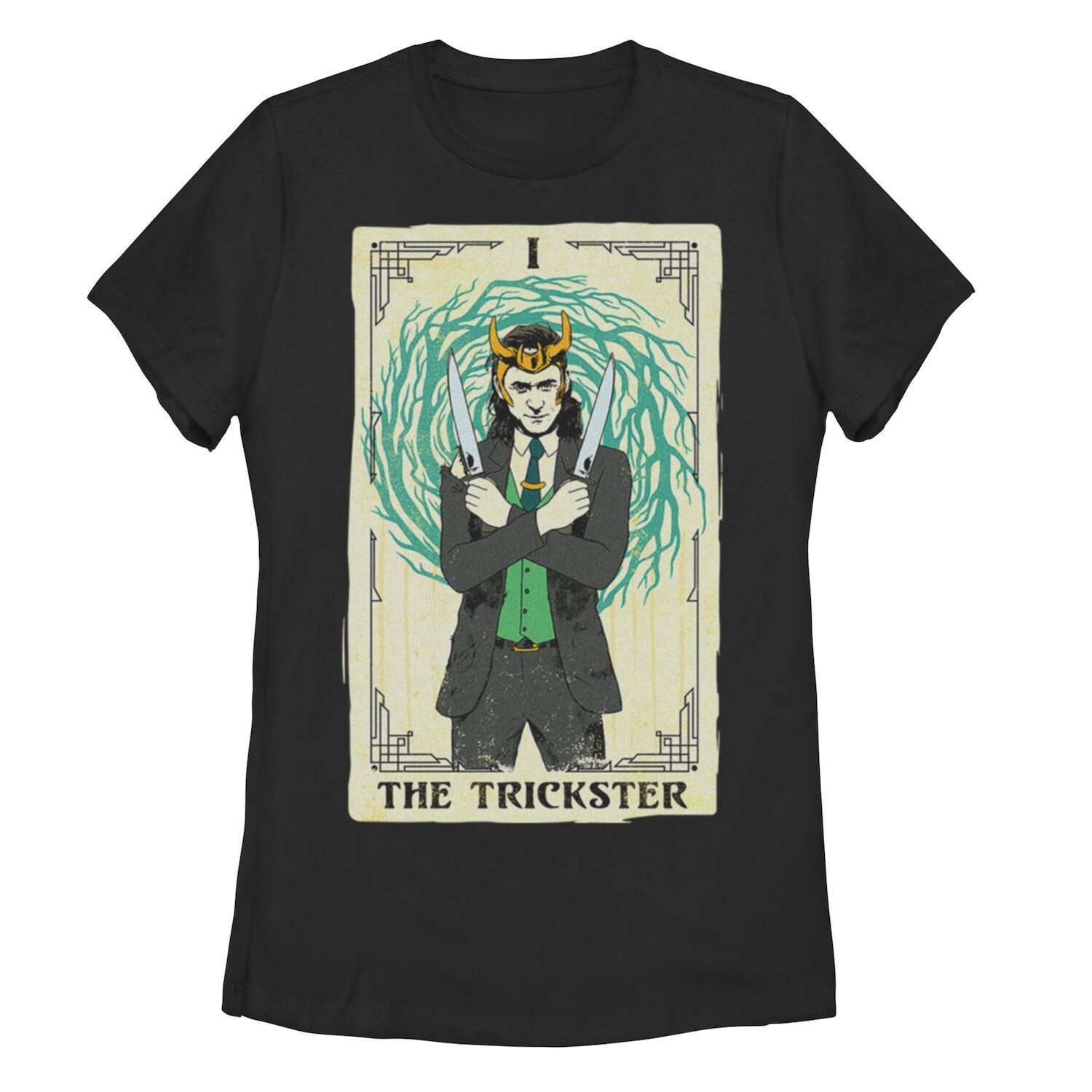 Футболка с изображением Таро Marvel Loki Trickster для юниоров Licensed Character
Футболка с изображением Таро Marvel Loki Trickster для юниоров Licensed Character