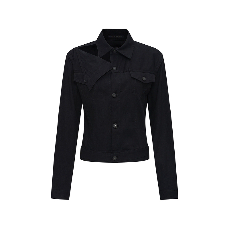 Yohji Yamamoto Джинсовая куртка женская, Black
Yohji Yamamoto Джинсовая куртка женская, Black