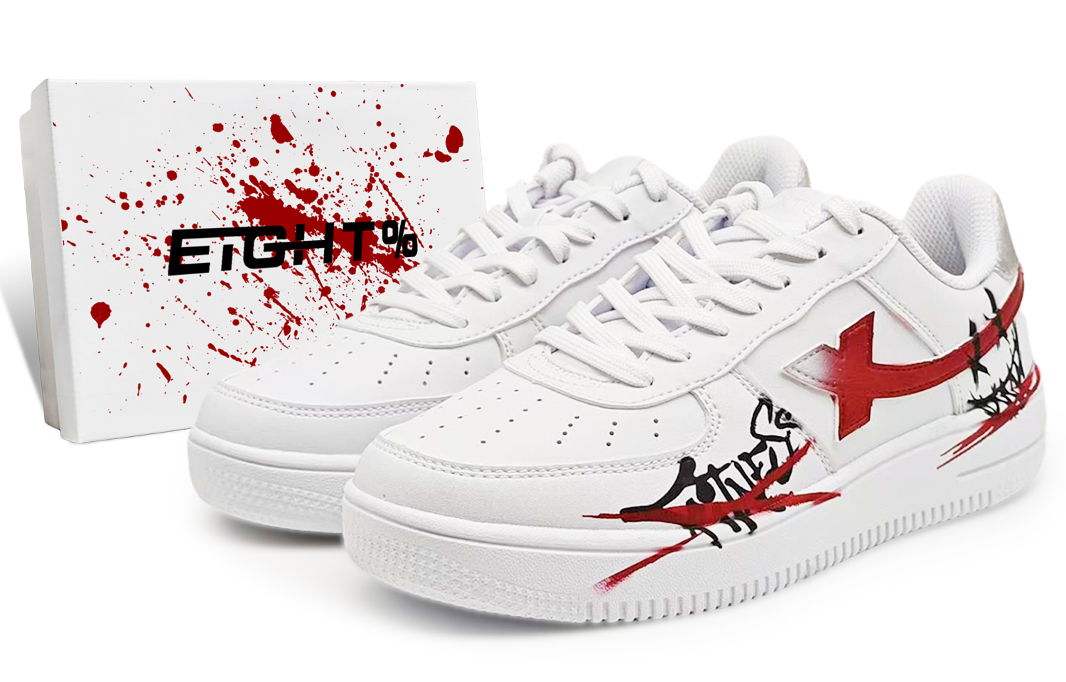 XTEP Кроссовки Air Force One с нескользящим и износостойким покрытием, низкие, для скейтбординга, мужские, красные, белые
XTEP Кроссовки Air Force One с нескользящим и износостойким покрытием, низкие, для скейтбординга, мужские, красные, белые