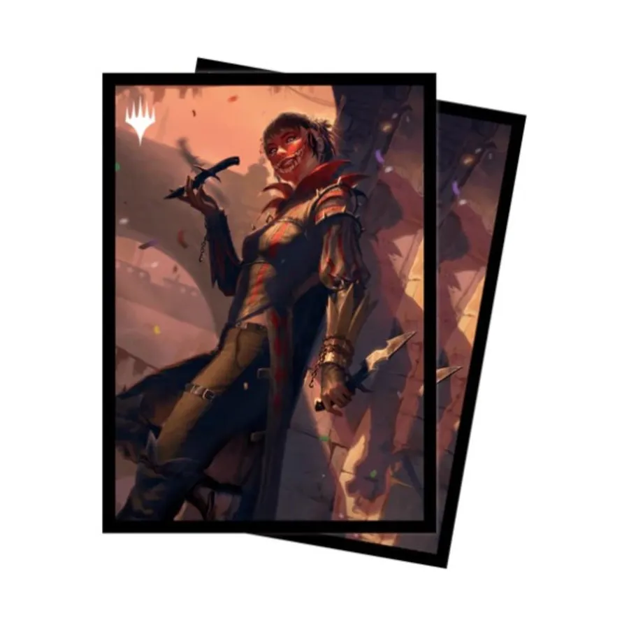 Стандартные рукава — Девушка-резня, известная убийца (100), Official Magic - The Gathering Sleeves - Murders at Karloc Manor
Стандартные рукава — Девушка-резня, известная убийца (100), Official Magic - The Gathering Sleeves - Murders at Karloc Manor