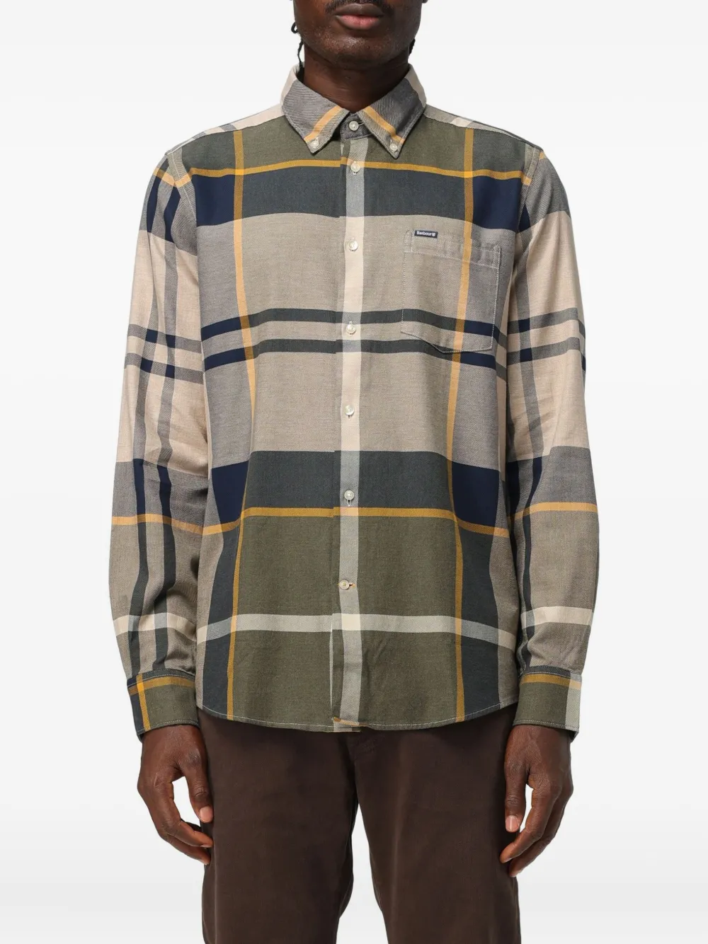 Клетчатая рубашка с карманом Dunnon Barbour, нейтральный
Клетчатая рубашка с карманом Dunnon Barbour, нейтральный