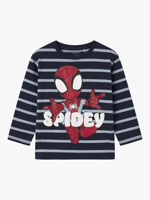 Детская хлопковая футболка Spiderman NAME IT, Navy Blazer
Детская хлопковая футболка Spiderman NAME IT, Navy Blazer