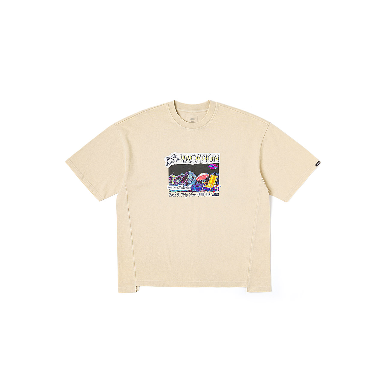 Футболка унисекс Oat Vans, Oat
Футболка унисекс Oat Vans, Oat