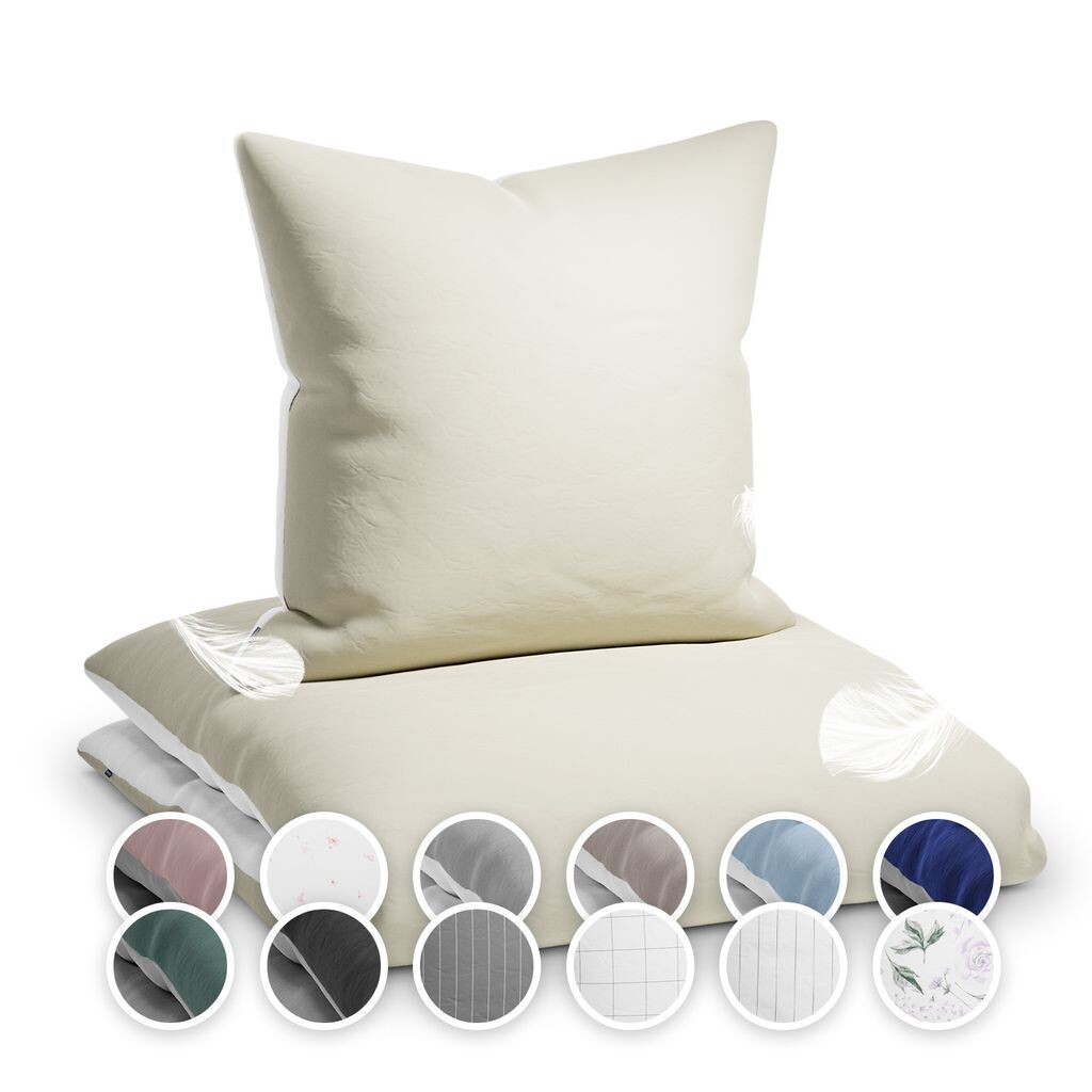 Постельное белье Sleepwise 135 x 200 см, постельное белье из микрофибры, протестировано OEKO-TEX, мягкое зимнее и летнее пододеяльник, антистатическое и дышащее, негладкое пододеяльник для аллергиков, 1 покрывало и 1 наволочка, бежевый
Постельное белье Sleepwise 135 x 200 см, постельное белье из микрофибры, протестировано OEKO-TEX, мягкое зимнее и летнее пододеяльник, антистатическое и дышащее, негладкое пододеяльник для аллергиков, 1 покрывало и 1 наволочка, бежевый