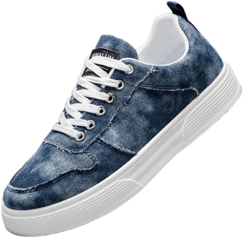 Мужские повседневные кеды низкие - стильные и универсальные, противоскользящие и прочные, подходят для активного отдыха, спорта и повседневного использования Fmshi, синий
Мужские повседневные кеды низкие - стильные и универсальные, противоскользящие и прочные, подходят для активного отдыха, спорта и повседневного использования Fmshi, синий