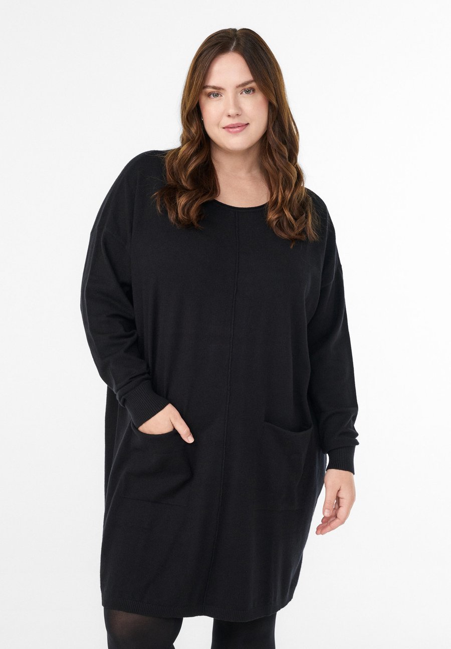 Платье Zizzi Jumper dress, Black
Платье Zizzi Jumper dress, Black