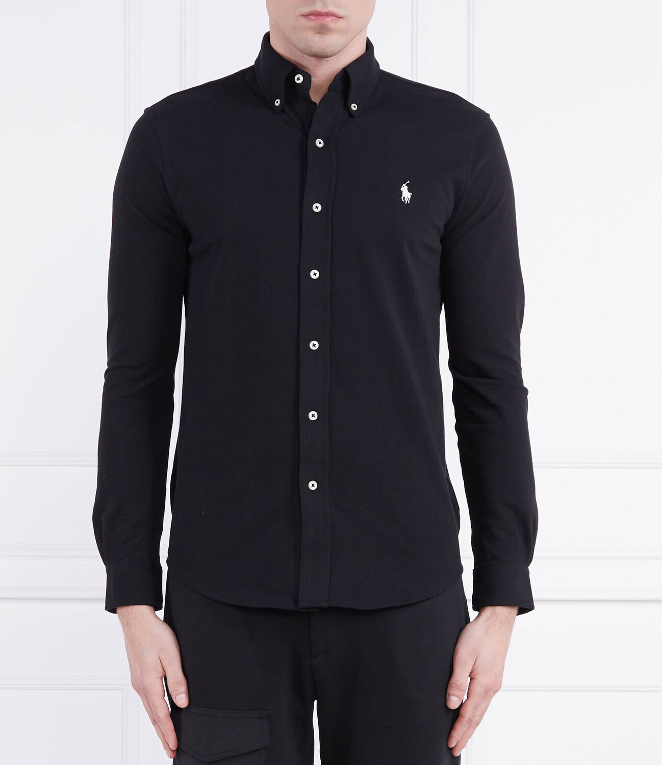 Рубашка POLO RALPH LAUREN Regular Fit pique, черный
Рубашка POLO RALPH LAUREN Regular Fit pique, черный