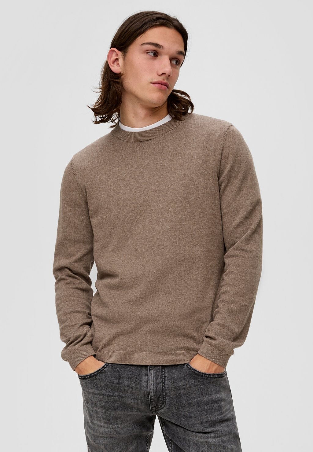 Вязаный свитер QS, цвет hellbraun
Вязаный свитер QS, цвет hellbraun