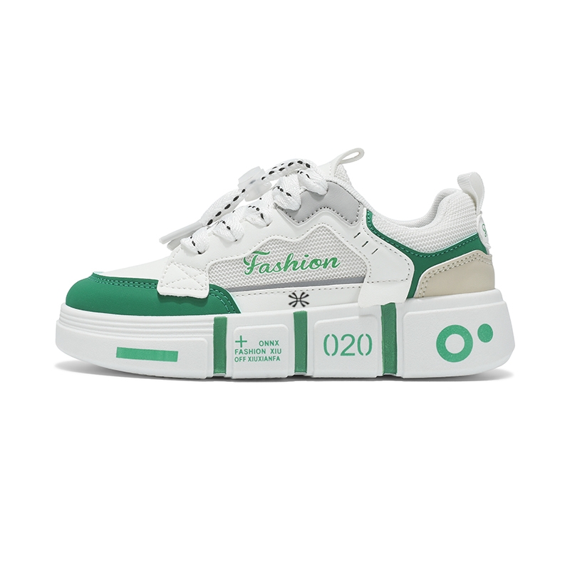 Износостойкие низкие детские кроссовки для скейтбординга YUZHAOLIN, белый/зеленый
Износостойкие низкие детские кроссовки для скейтбординга YUZHAOLIN, белый/зеленый