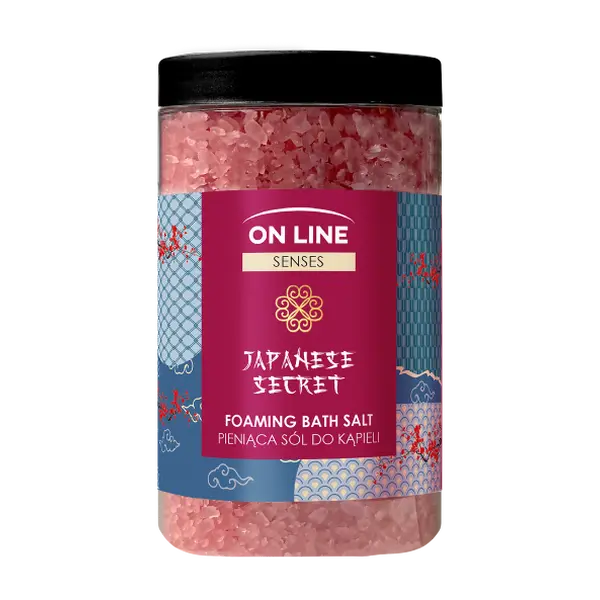 Пенящаяся соль для ванн «Японский секрет», 480 г On Line Senses
Пенящаяся соль для ванн «Японский секрет», 480 г On Line Senses