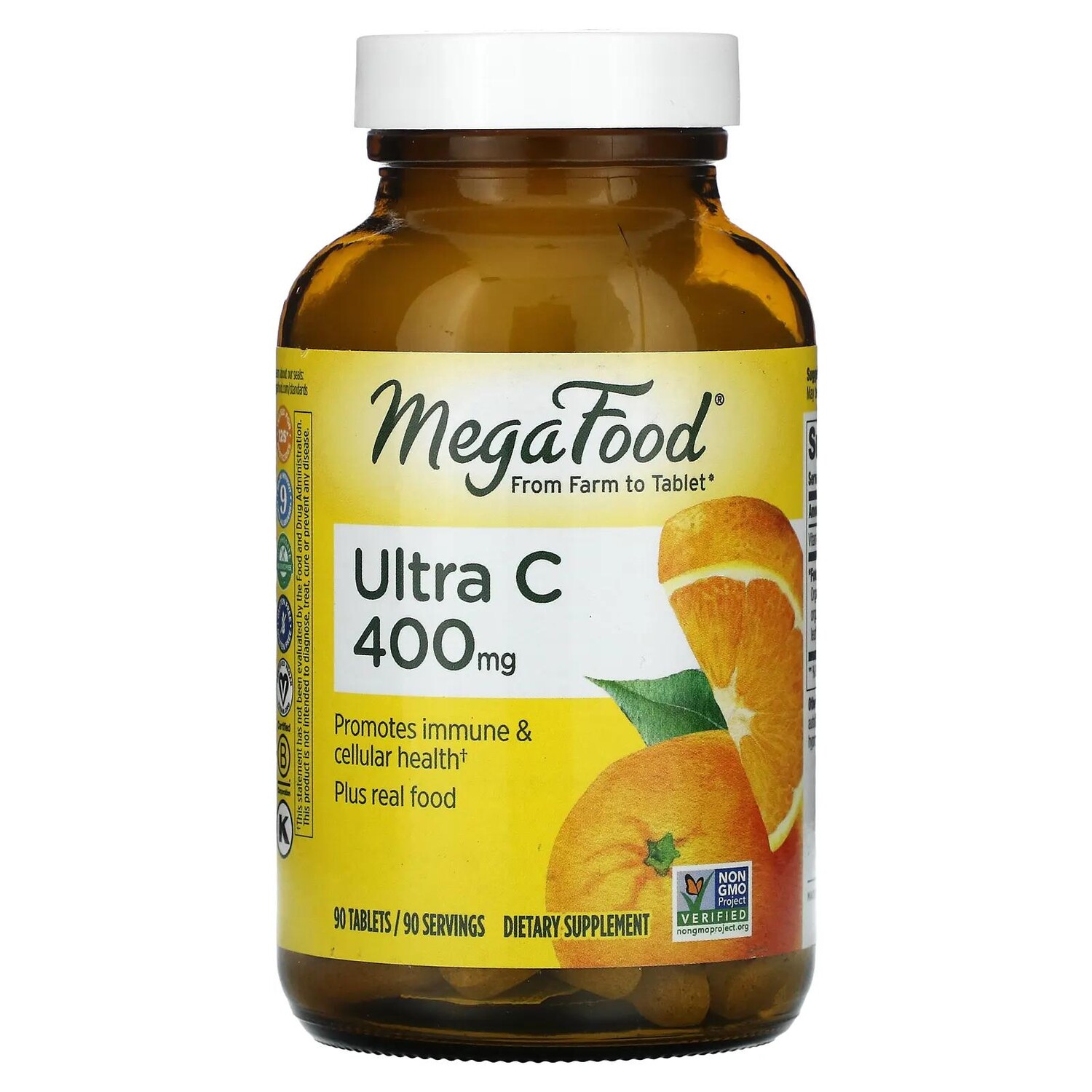MegaFood Ultra C-400 90 Tablets
MegaFood Ultra C-400 90 Tablets