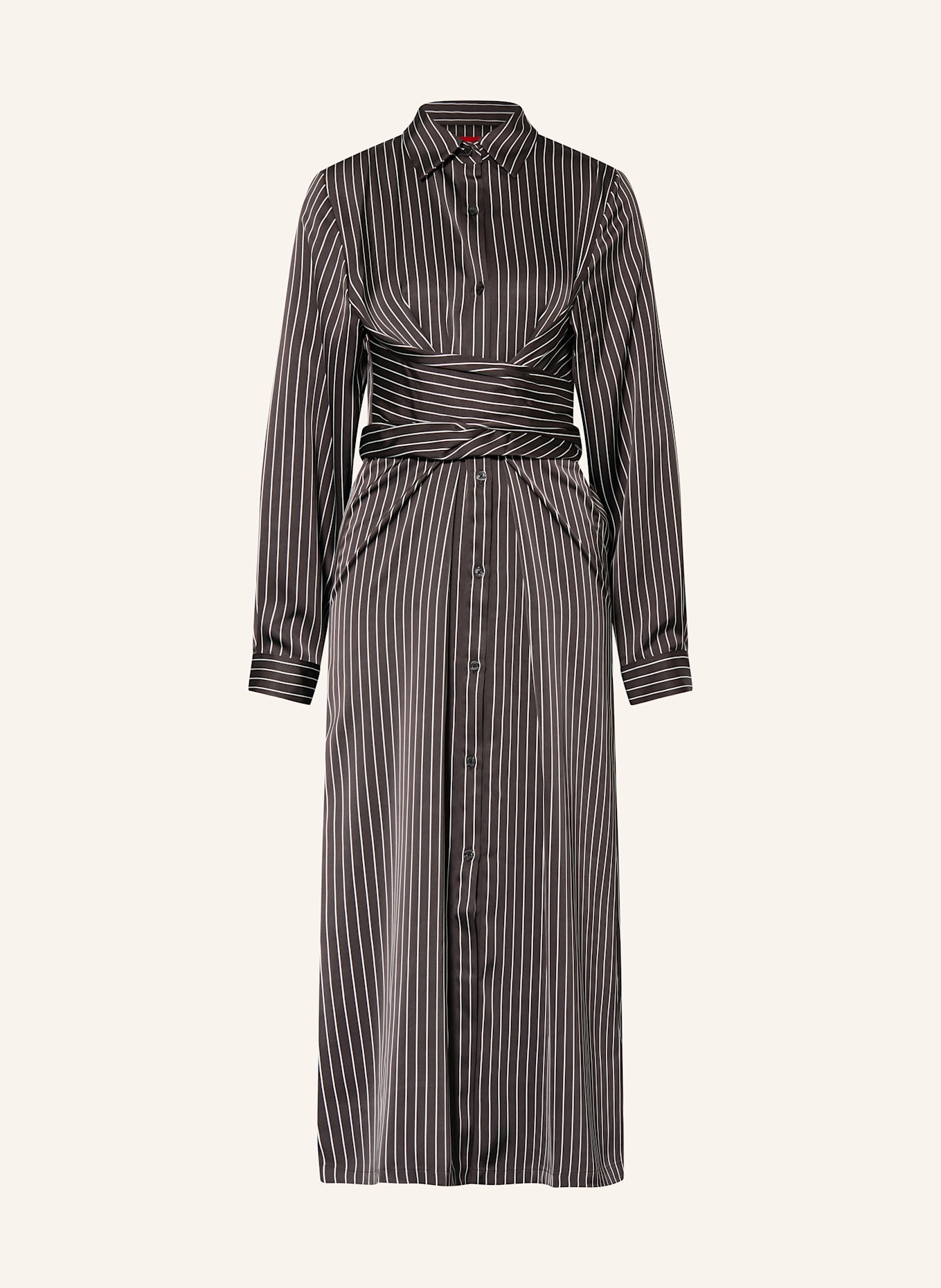 Платье-Рубашка Катрина из атласа Hugo, черный
Платье-Рубашка Катрина из атласа Hugo, черный