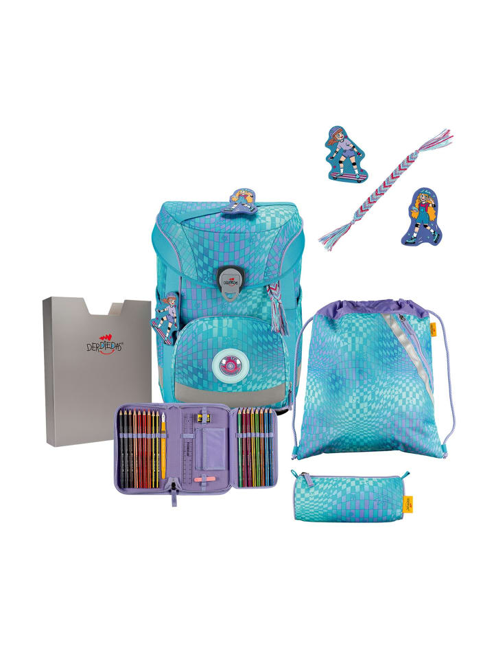 DerDieDas Набор из 5 предметов: школьный рюкзак ErgoFlex Easy LED, цвет Active
DerDieDas Набор из 5 предметов: школьный рюкзак ErgoFlex Easy LED, цвет Active