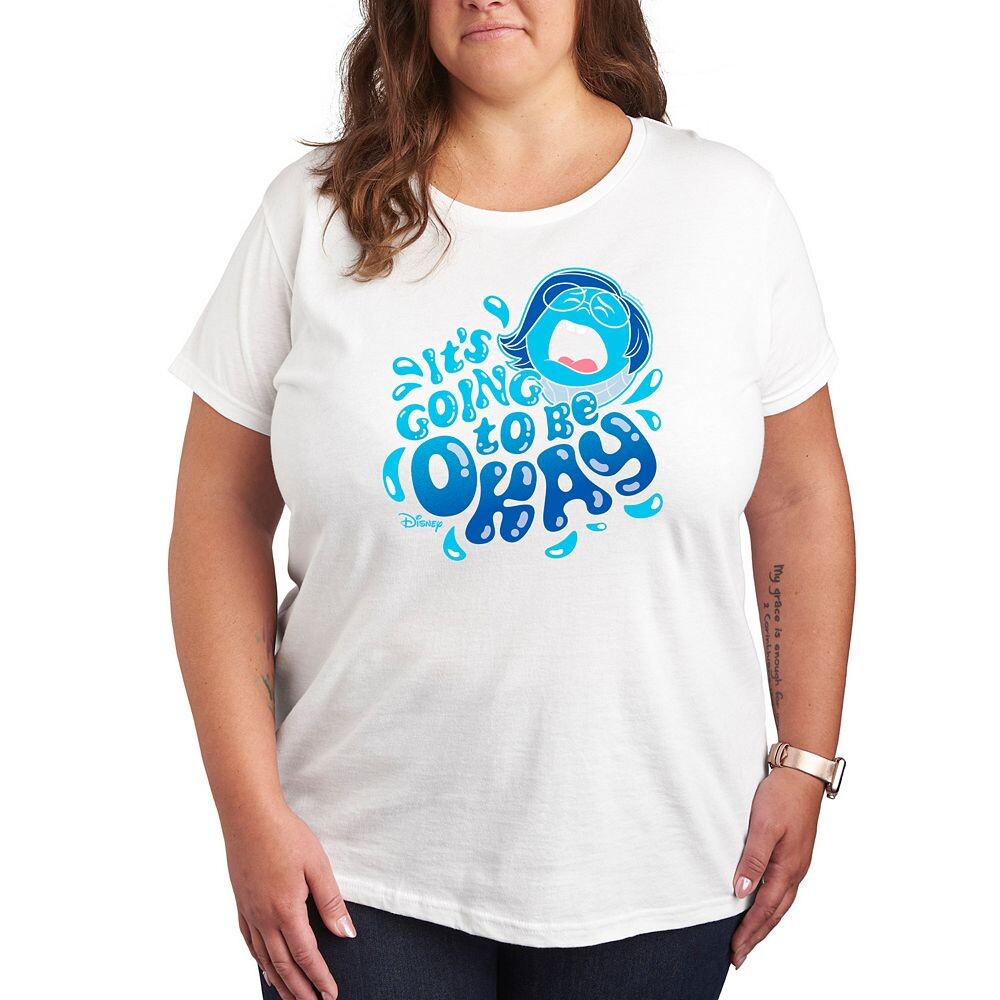 Футболка с рисунком Disney/Pixar's Inside Out 2 Sadness Plus Size «Все будет хорошо» Disney / Pixar, белый
Футболка с рисунком Disney/Pixar's Inside Out 2 Sadness Plus Size «Все будет хорошо» Disney / Pixar, белый