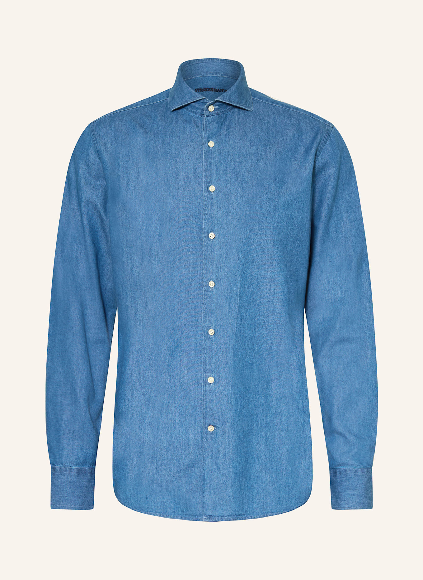 Рубашка классического кроя в стиле джинсов Strokesman'S, синий
Рубашка классического кроя в стиле джинсов Strokesman'S, синий