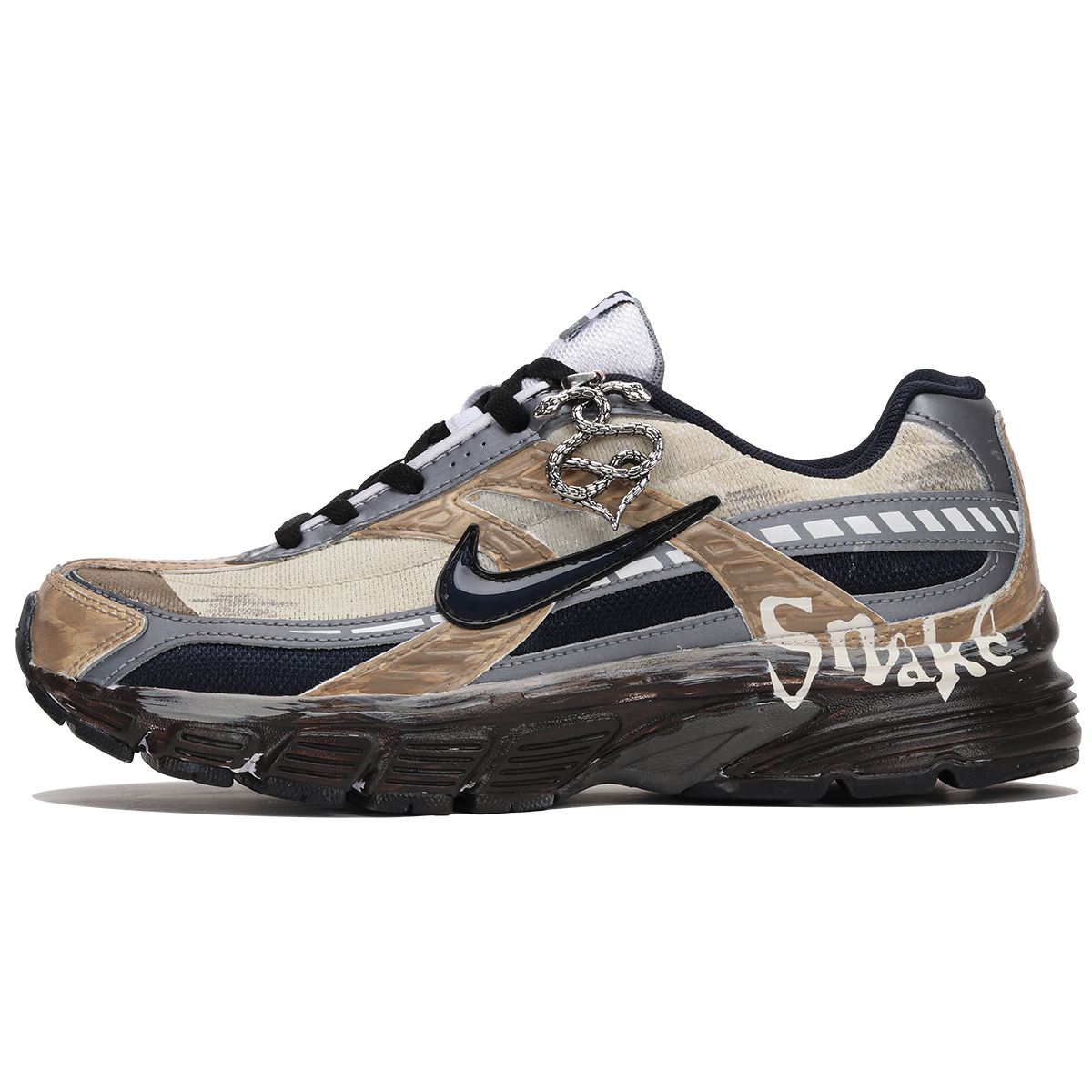 Nike Кроссовки Initiator с низким верхом, устойчивые к истиранию и противоскользящие, мужские, серо-коричневые
Nike Кроссовки Initiator с низким верхом, устойчивые к истиранию и противоскользящие, мужские, серо-коричневые