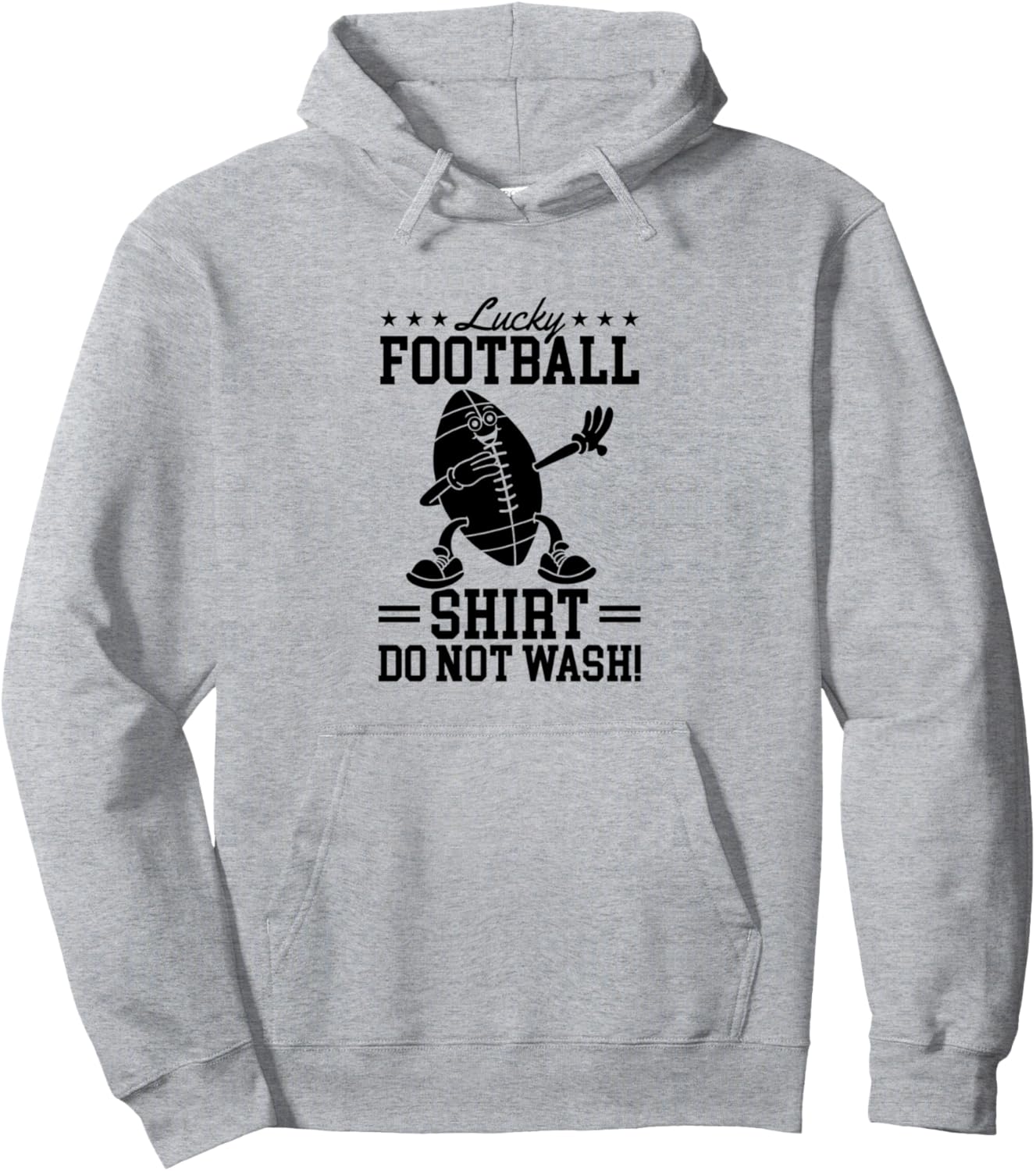 Толстовка с надписью Lucky Football (Американский футбол) - Не стирать! Худи American Football Player Football Season, серый
Толстовка с надписью Lucky Football (Американский футбол) - Не стирать! Худи American Football Player Football Season, серый