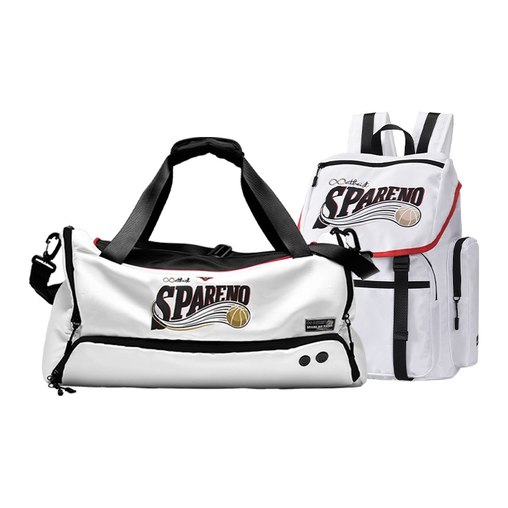 Spare No Pains Полиэстеровая баскетбольная сумка через плечо спортивная сумка большая унисекс белая, Combo 4
Spare No Pains Полиэстеровая баскетбольная сумка через плечо спортивная сумка большая унисекс белая, Combo 4