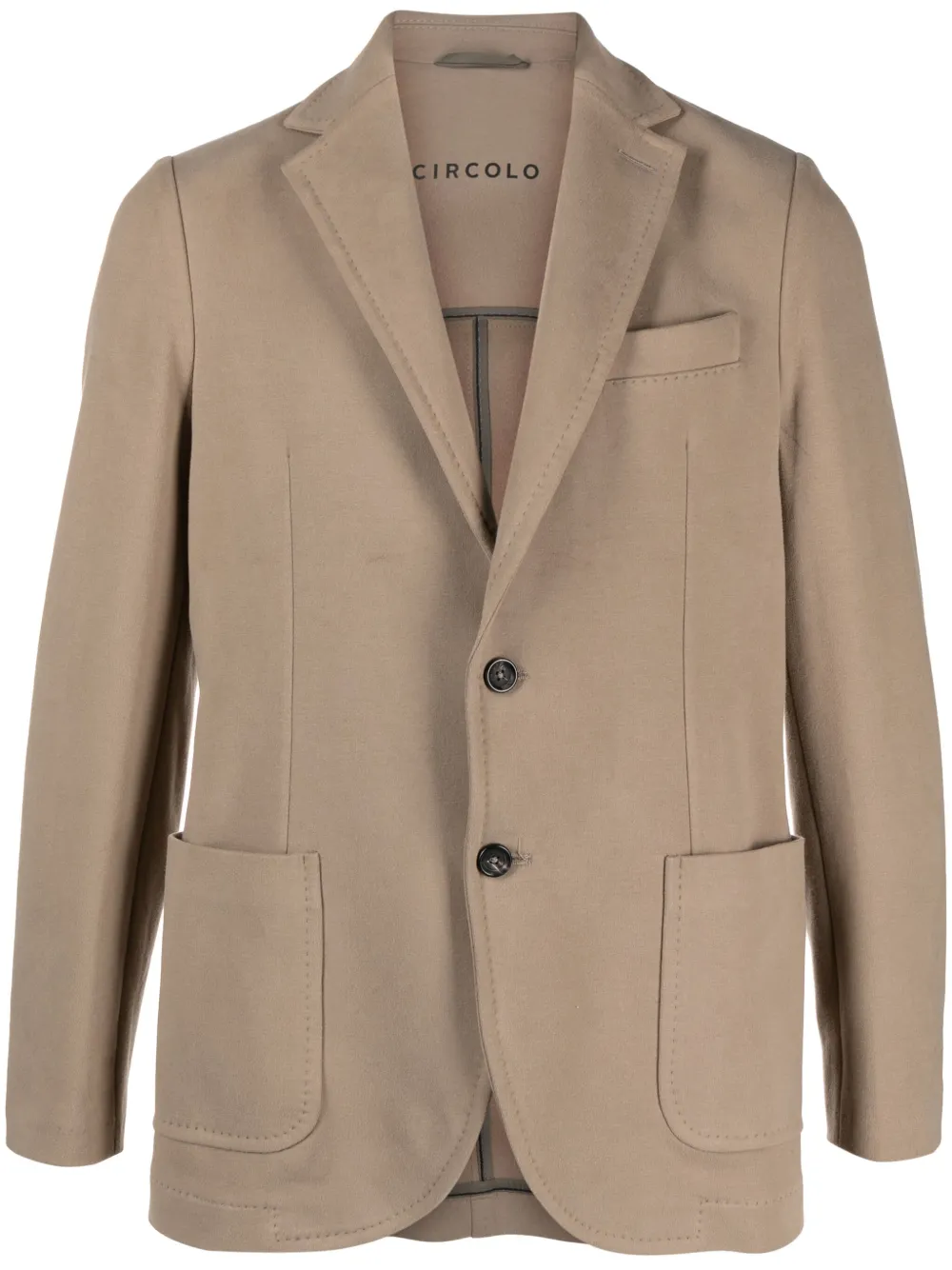 Однобортный пиджак Circolo 1901, нейтральный 
Однобортный пиджак Circolo 1901, нейтральный