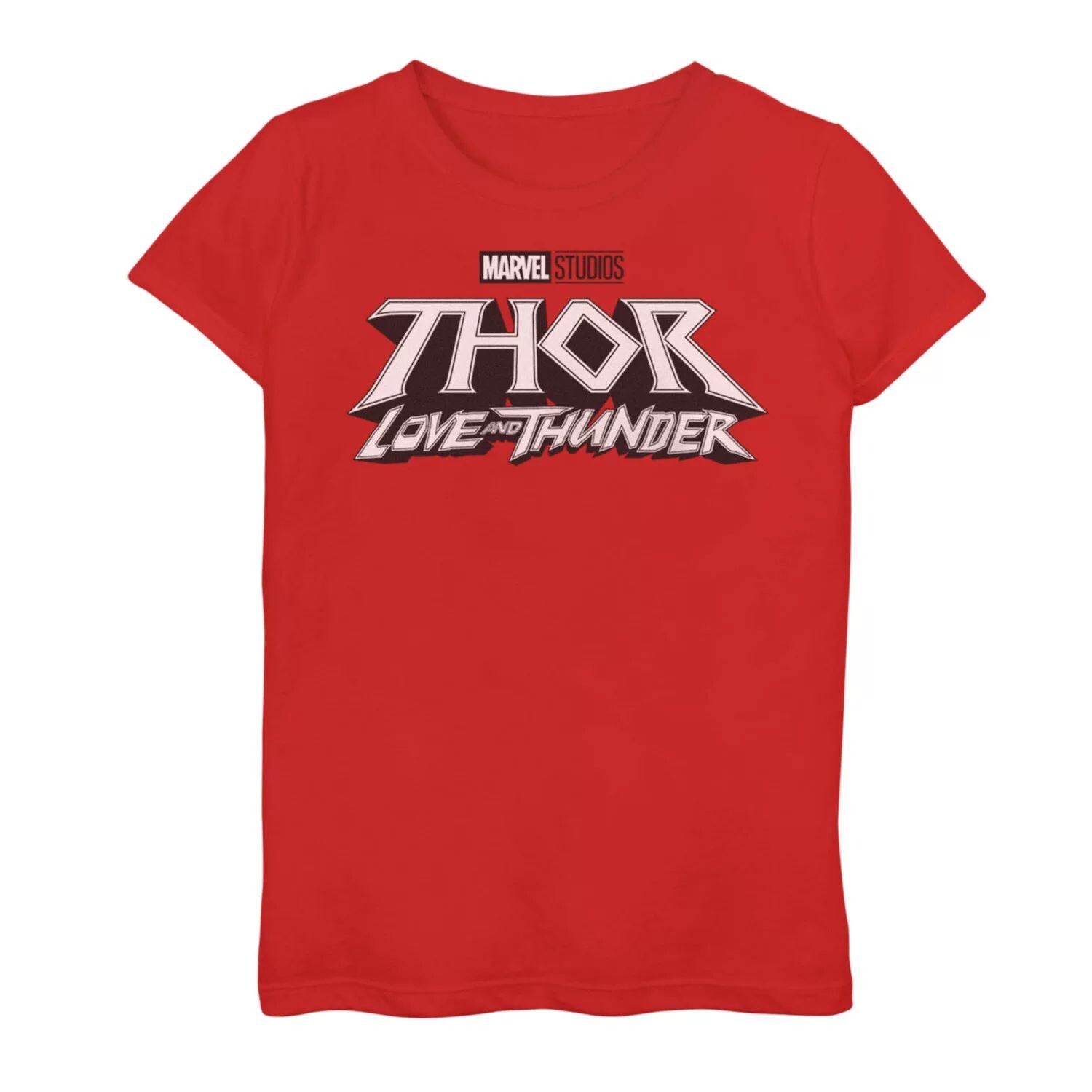 Футболка с логотипом Marvel Thor Love And Thunder Light для девочек 7–16 лет Marvel, красный
Футболка с логотипом Marvel Thor Love And Thunder Light для девочек 7–16 лет Marvel, красный