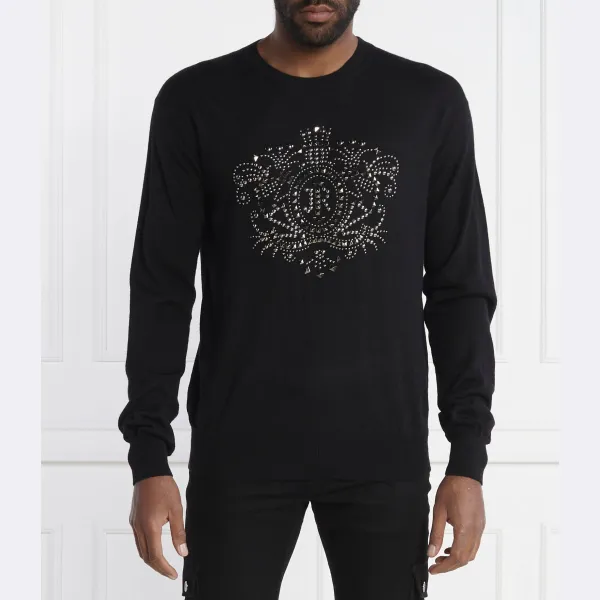 Шерстяной свитер обычного кроя John Richmond, черный
Шерстяной свитер обычного кроя John Richmond, черный