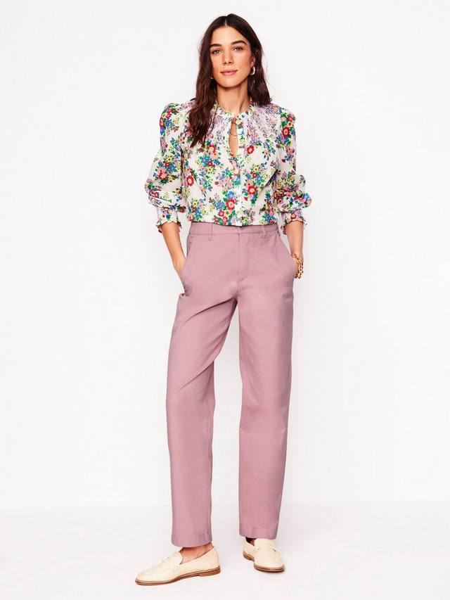 Брюки-чиносы barnsbury с зауженным подолом Boden, розовый
Брюки-чиносы barnsbury с зауженным подолом Boden, розовый