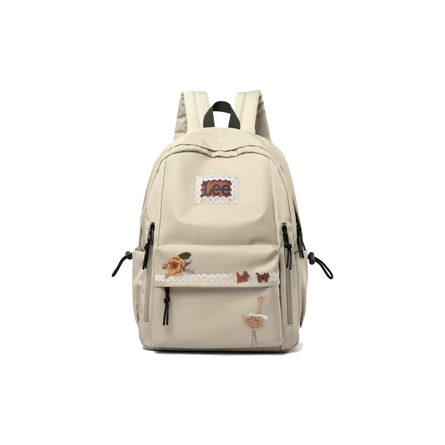 Lee Тканевый рюкзак средний унисекс кремовый абрикосовый медведь, Warm Brown Little Delight
Lee Тканевый рюкзак средний унисекс кремовый абрикосовый медведь, Warm Brown Little Delight