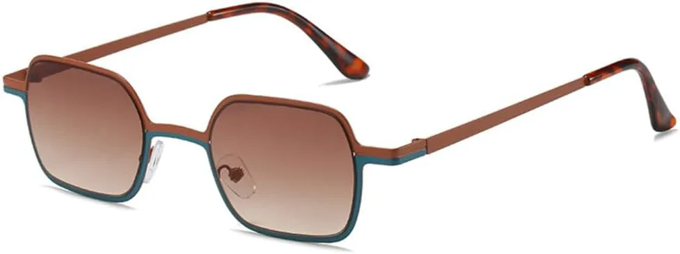 Модные квадратные солнцезащитные очки для женщин, винтажные безободковые очки с градиентными линзами, солнцезащитные очки для мужчин MUTYNE, Tea Gradient
Модные квадратные солнцезащитные очки для женщин, винтажные безободковые очки с градиентными линзами, солнцезащитные очки для мужчин MUTYNE, Tea Gradient