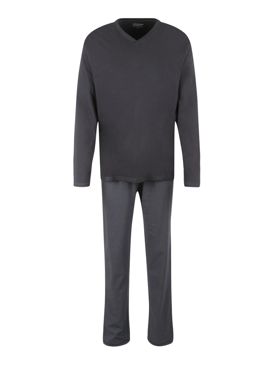 Длинная пижама uncover by SCHIESSER UNCOVER Night, серый
Длинная пижама uncover by SCHIESSER UNCOVER Night, серый