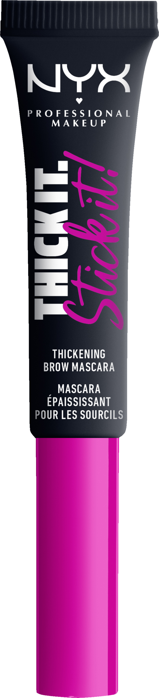 Гель для бровей NYX Professional MakeUp Thick it. Stick it! Brow Mascara 08 Black
Гель для бровей NYX Professional MakeUp Thick it. Stick it! Brow Mascara 08 Black