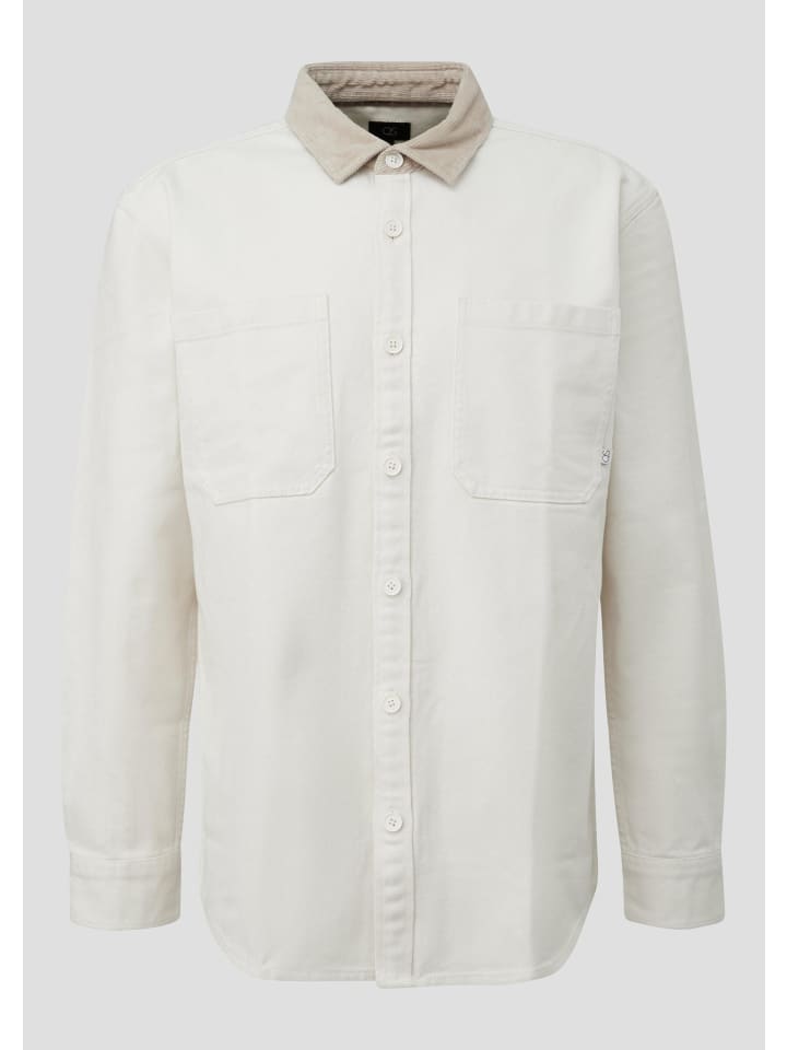 Рубашка в цвете 0300_cream QS
Рубашка в цвете 0300_cream QS