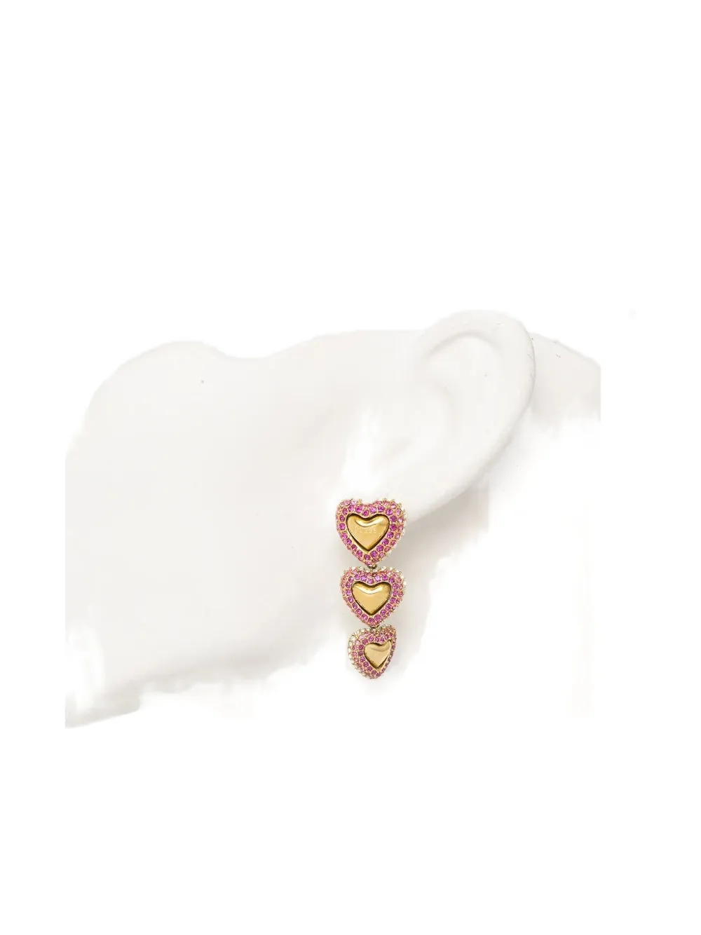 Серьги с кристаллами в форме сердца GUESS USA, золотой
Серьги с кристаллами в форме сердца GUESS USA, золотой