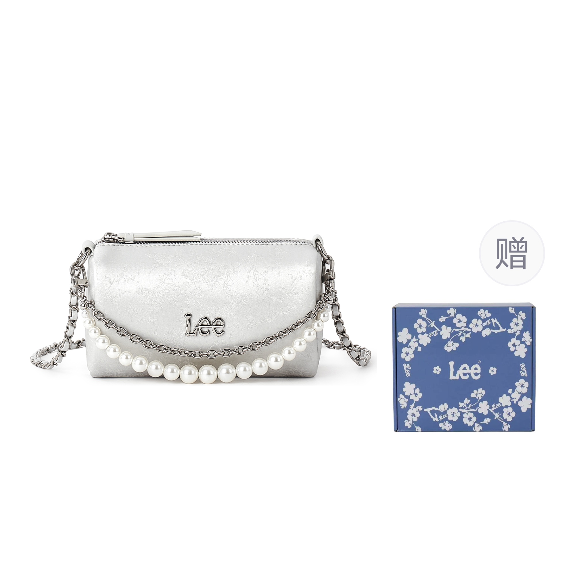 Lee Женская сумка через плечо, Silver
Lee Женская сумка через плечо, Silver