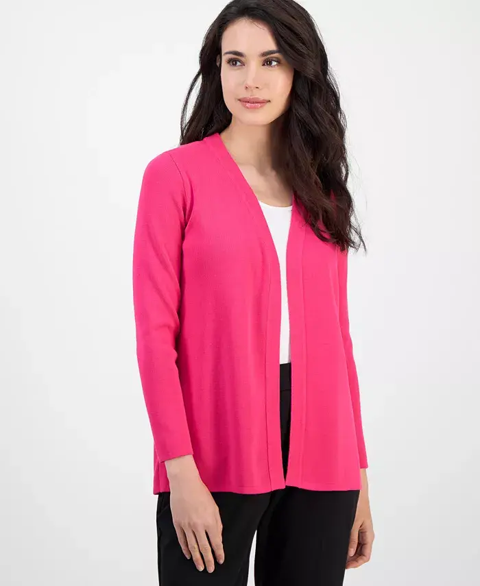 Кардиган на пуговицах с длинным рукавом Petite AK Anne Klein, розовый
Кардиган на пуговицах с длинным рукавом Petite AK Anne Klein, розовый