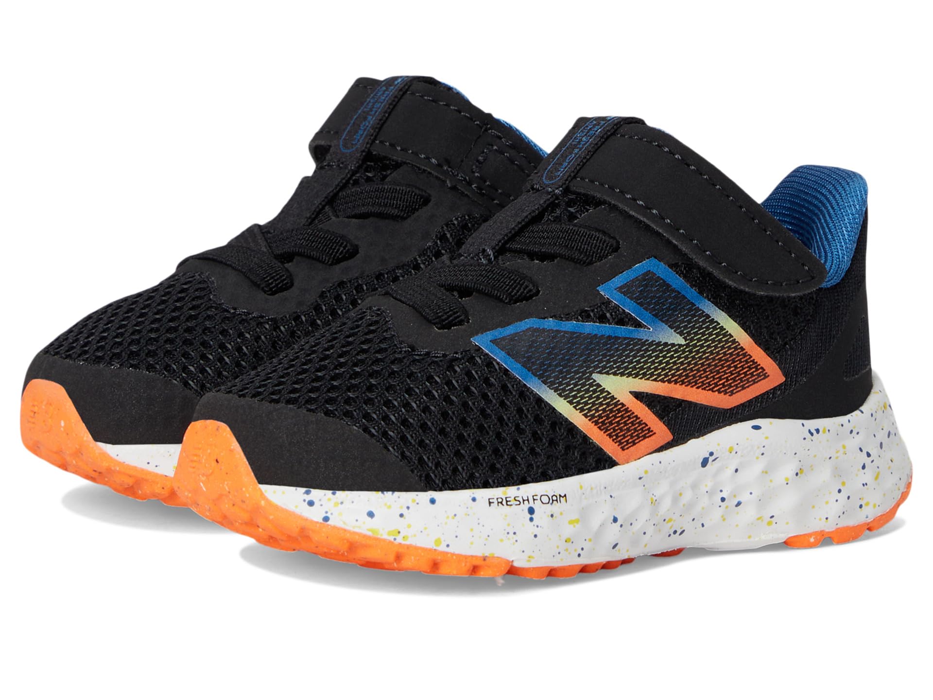Кроссовки New Balance Kids Fresh Foam Arishi v4 Bungee, цвет Black/Blaze Orange/Blue Agate
Кроссовки New Balance Kids Fresh Foam Arishi v4 Bungee, цвет Black/Blaze Orange/Blue Agate