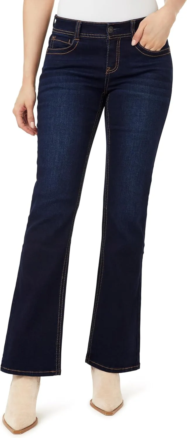 Женские джинсы WallFlower Feisty Curvy Low Rise Slim Flare Insta Stretch
Женские джинсы WallFlower Feisty Curvy Low Rise Slim Flare Insta Stretch