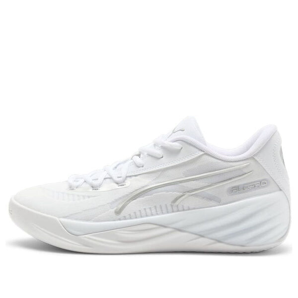 Кроссовки all-pro nitro 'white silver' Puma, белый 
Кроссовки all-pro nitro 'white silver' Puma, белый