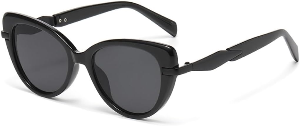 Солнцезащитные очки с защитой от УФ-излучения UV400 | Панк-стиль "кошачий глаз" с металлическими дужками | для женщин и мужчин, для занятий спортом на открытом воздухе и вождения DSVIGF, Black
Солнцезащитные очки с защитой от УФ-излучения UV400 | Панк-стиль "кошачий глаз" с металлическими дужками | для женщин и мужчин, для занятий спортом на открытом воздухе и вождения DSVIGF, Black