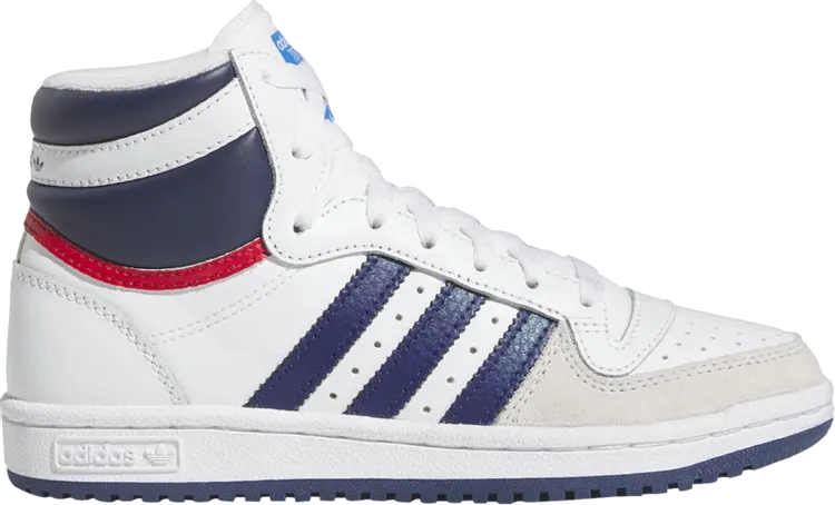 Кроссовки Top Ten RB J 'White Dark Blue', белый 
Кроссовки Top Ten RB J 'White Dark Blue', белый